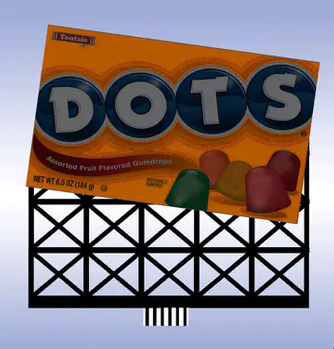Miller Engineering   MIE447002 Dots Candy Billboard (Sm)