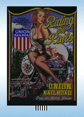 Miller Engineering   MIE447502 Riding the Rails Billboard (Sm)