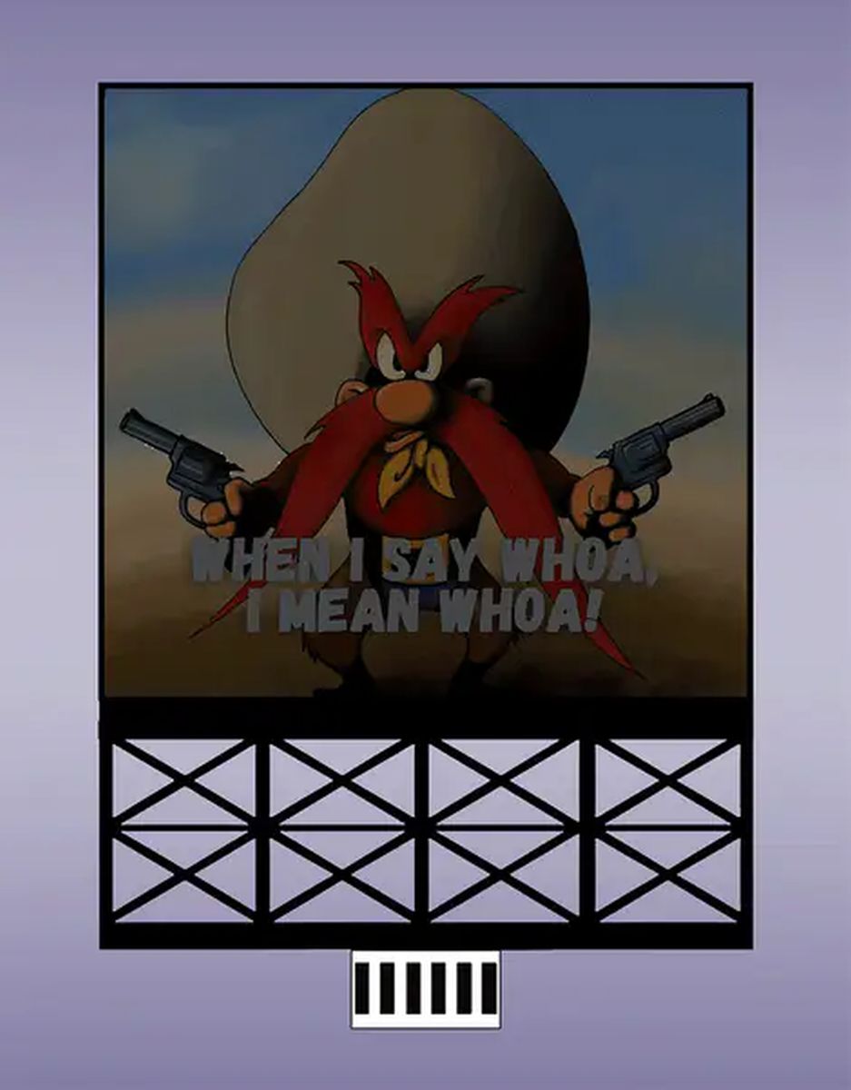 Miller Engineering   MIE448002 Yosemite Sam Billboard (Sm)