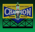 Miller Engineering   MIE5071 Champ Spark Sign (Lg)