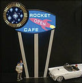 Miller Engineering   MIE7382 Rocket Cafe Sign