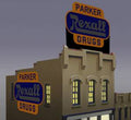 Miller Engineering   MIE7581 Rexall Sign (Lg)