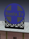 Miller Engineering   MIE880551 Santa Fe Sign (Med)