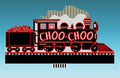 Miller Engineering   MIE881601 Choo Choo Sign (Lg)