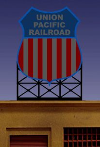 Miller Engineering   MIE881801 Union Pacific Billboard Sign (Lg)