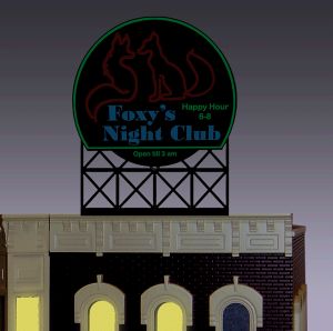 Miller Engineering   MIE882251 Foxys Billboard Sign (Lg)