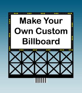 Miller Engineering   MIE882351 Custom Billboard Sign (Lg)