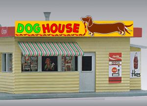Miller Engineering   MIE882451 Dog House Sign (Lg)