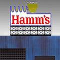 Miller Engineering   MIE883451 Hamms Billboard (Sm)