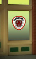 Miller Engineering   MIE8865 Ballentine Beer Window Sign