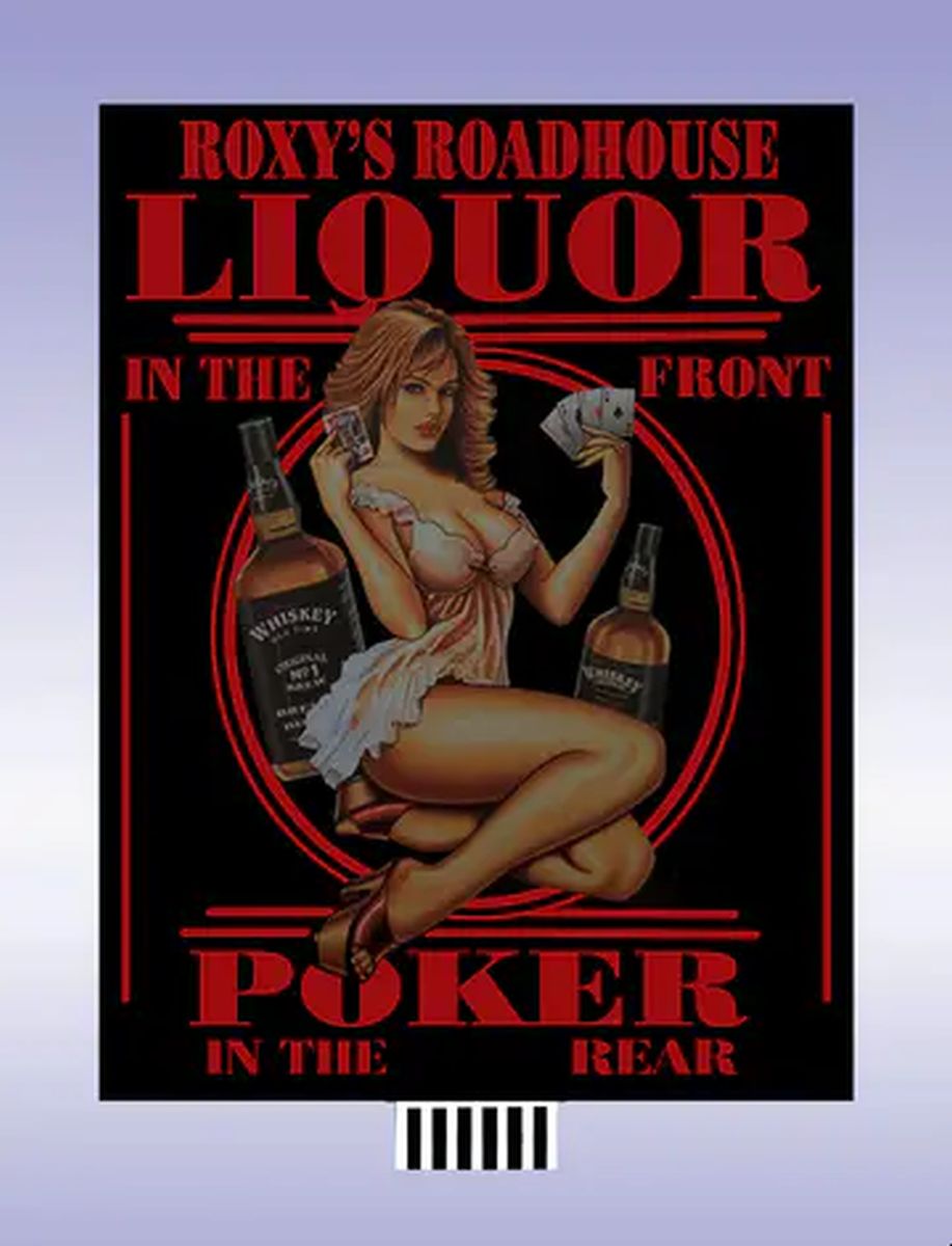 Miller Engineering   MIE886551 Roxys Roadhouse Billboard (Lg)