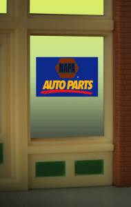 Miller Engineering   MIE8895 NAPA Window Sign