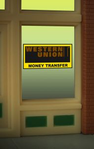 Miller Engineering   MIE8940 Western Union Sign