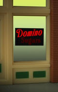Miller Engineering   MIE9020 Domino Window Sign (HO/O)
