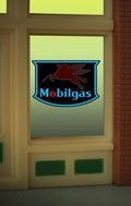 Miller Engineering   MIE9025 Mobil Window Sign (HO/O)