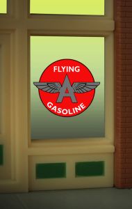 Miller Engineering   MIE9035 Flying A Window Sign (HO/O)