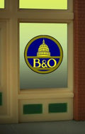 Miller Engineering   MIE9060 B&O Window Sign HO/O