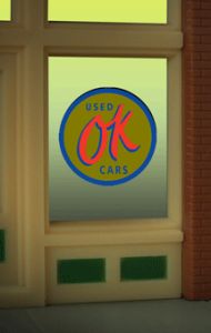 Miller Engineering   MIE9065 OK Window Sign HO/O