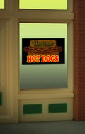 Miller Engineering   MIE9100 Nathans Window Sign