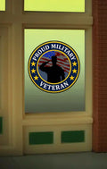 Miller Engineering   MIE9130 Veterans Window sign