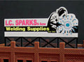 Miller Engineering   MIE9382 I.C. Sparks Sign (Med)