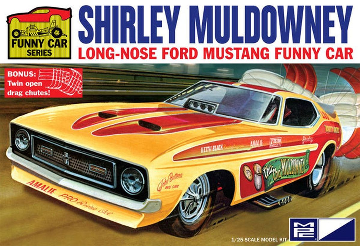 MPC Model 1001  Shirley Muldowney Long Nose Ford Mustang FC Skill 2