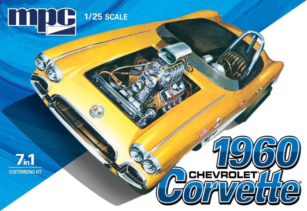 MPC Model 1002  1960 Chevy Corvette 7-in-1