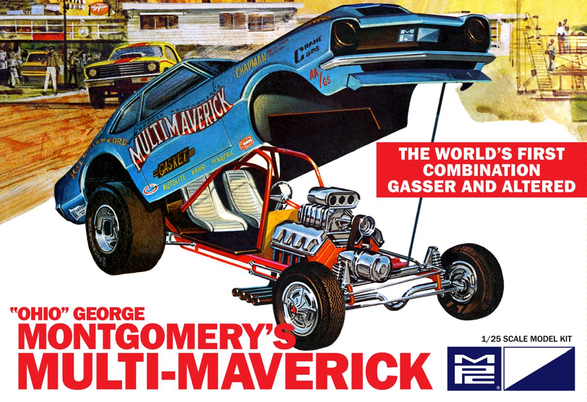 MPC Model 1005  Multi Maverick Funny Car Skill 2