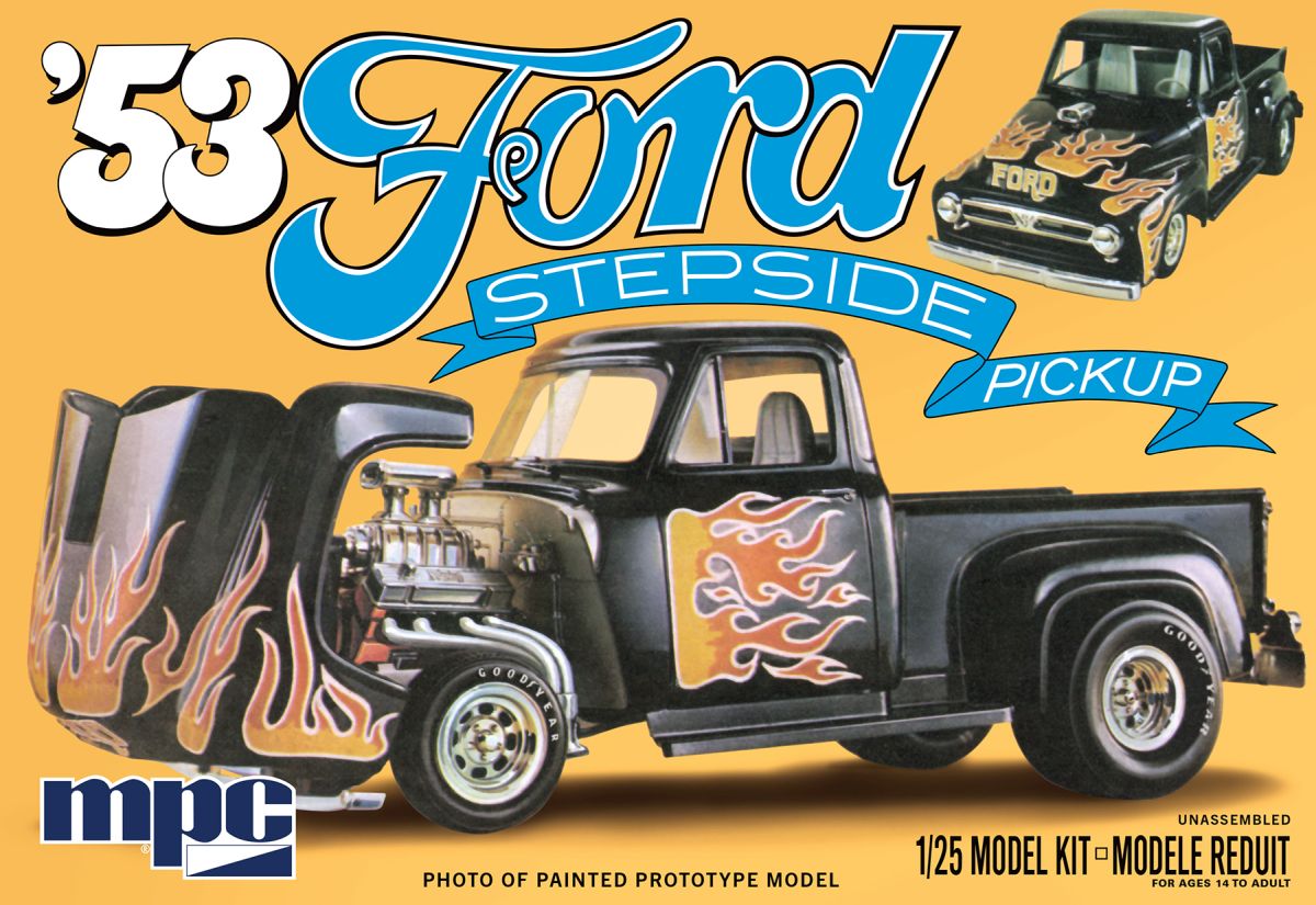 MPC Model 1007  1953 Ford Pickup Flip-Nose Skill 2