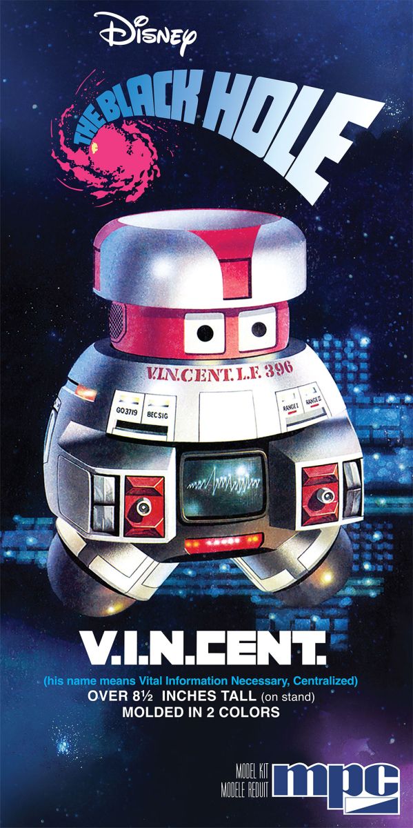 MPC Model 1018  V.I.N.CENT. (The Black Hole Robot) Skill 2