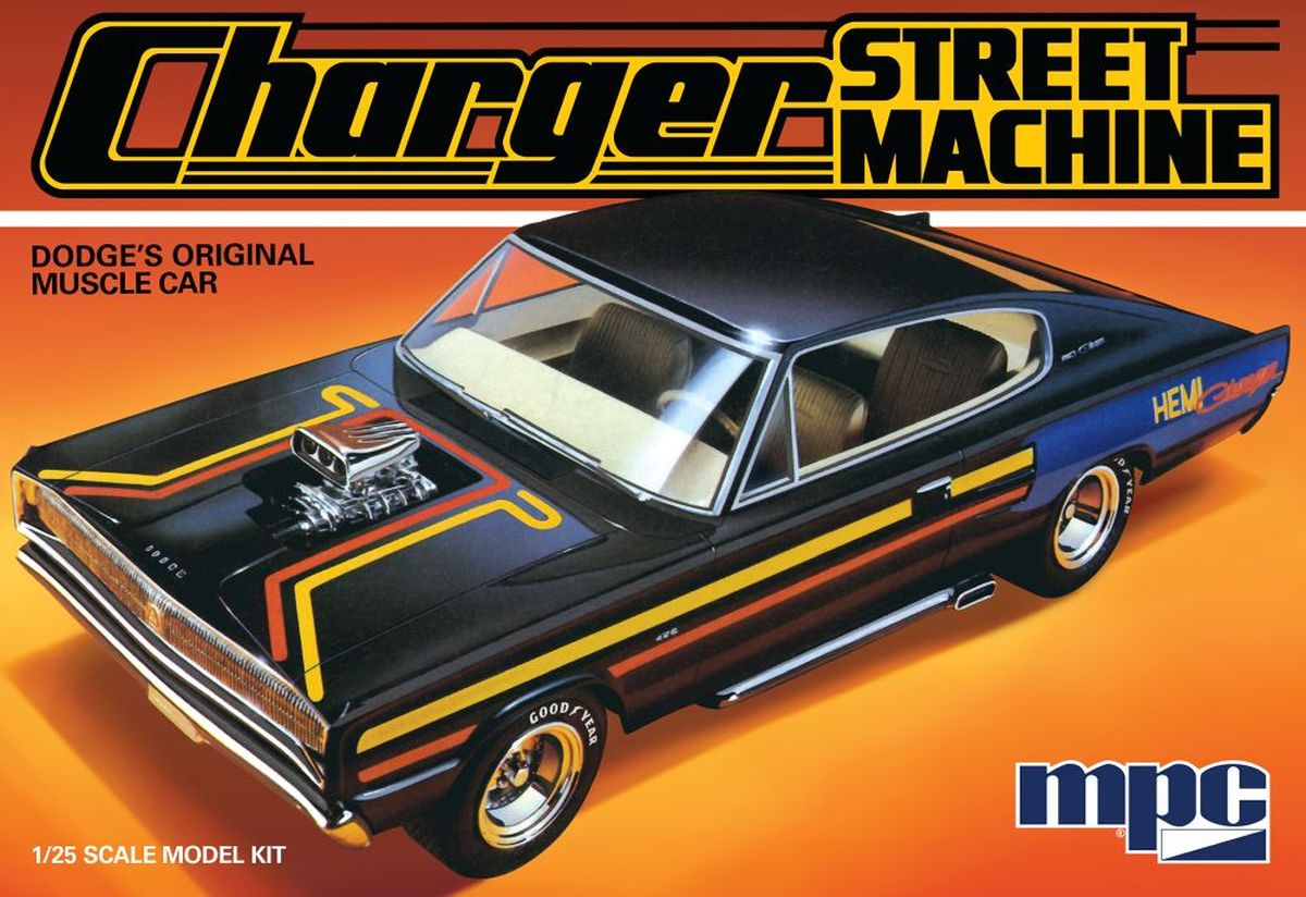 MPC Model 1028  1967 Dodge Charger Street Machine Skill 2