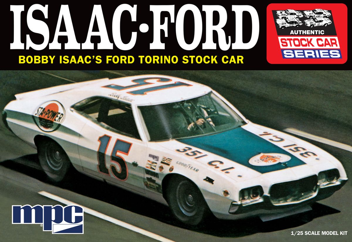 MPC Model 1038  Bobby Issac 1972 Ford Torino Stock Car Skill 2