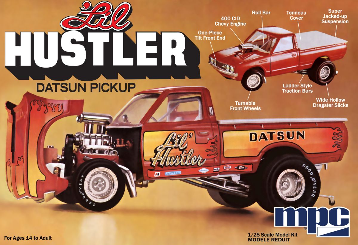 MPC Model 982  1975 Datsun Pickup Lil Hustler Skill 2