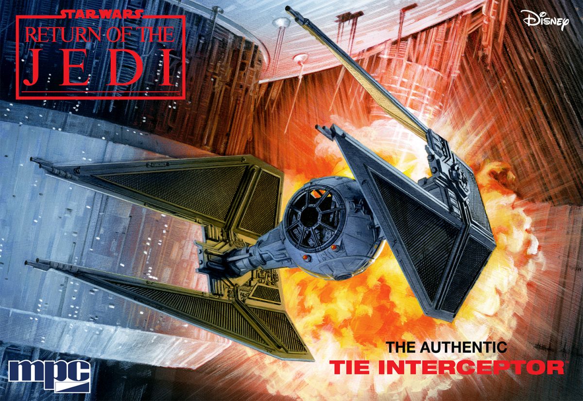 MPC Model 989  Star Wars: Return of the Jedi Tie Interceptor (Snap)