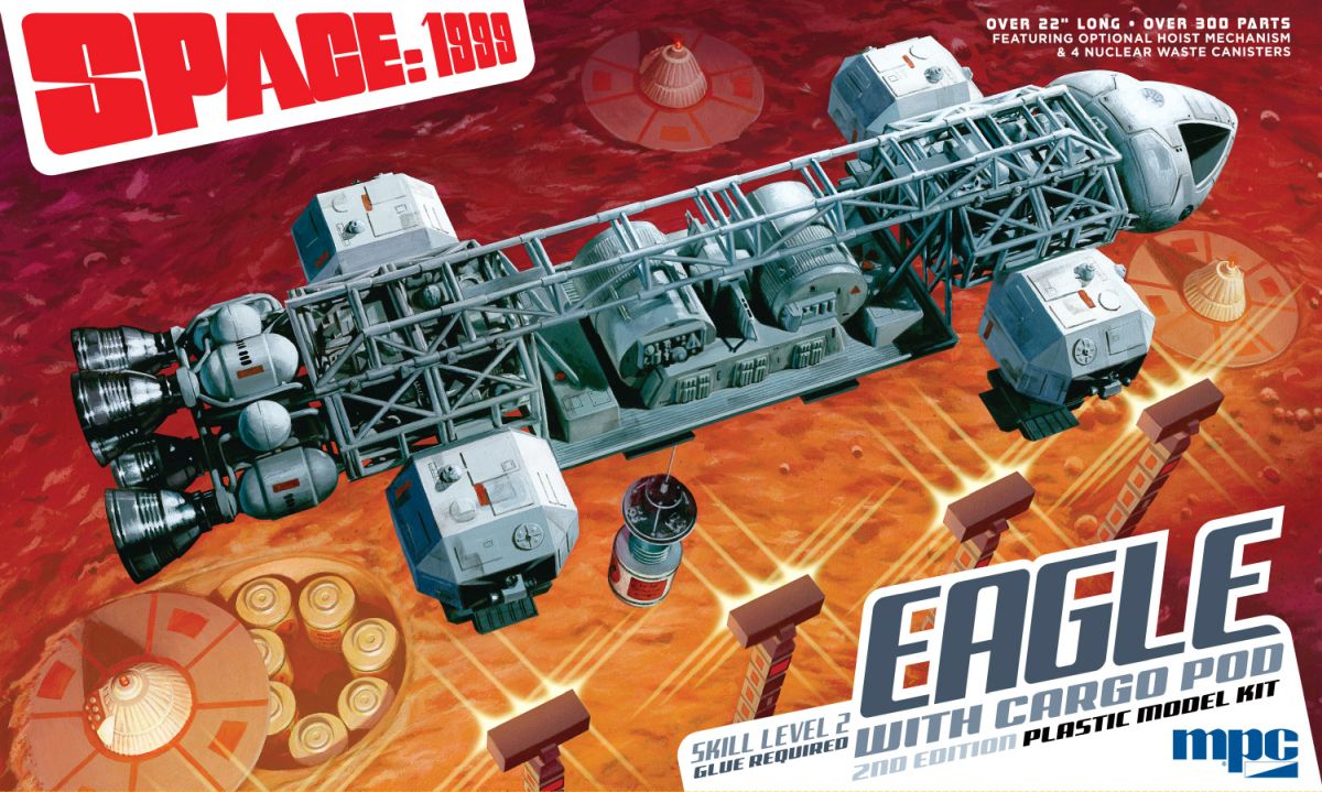 MPC Model 990  Space 1999: 22 Eagle w/Cargo Pod Skill 2