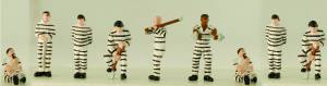Model Power1376 N Prisoners/blk&wht stripes