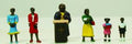 Model Power MPW5720 HO Deacon & His Flock w/Pulpit/6pc