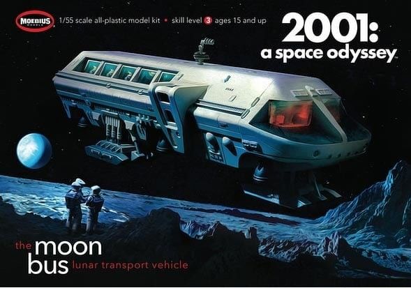 Moebius Model 20011 2001: Moon Bus