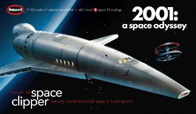Moebius Model 20012 2001: Space Clipper Orion