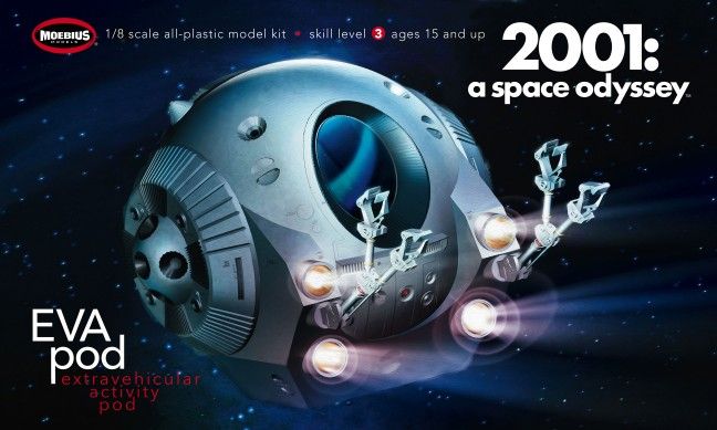 Moebius Model 20014 2001: EVA Pod