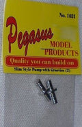 Pegasus Model 1031 MACH.ALUM. PUMPS SLIM W/GROOVES (2)