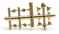 Pegasus Model 1061 KNOCK OFFS (4) DUAL & (4) TRIPLE GOLD