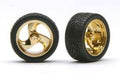 Pegasus Model 1204 TRI-BLADES RIMS W/TIRES GOLD