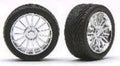 Pegasus Model 1206 SPIDERS RIMS W/TIRES CHROME