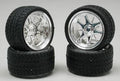 Pegasus Model 1226 DAGGERS RIMS W/TIRES CHROME