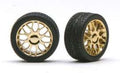 Pegasus Model 1236 BEEMERS RIMS W/TIRES GOLD
