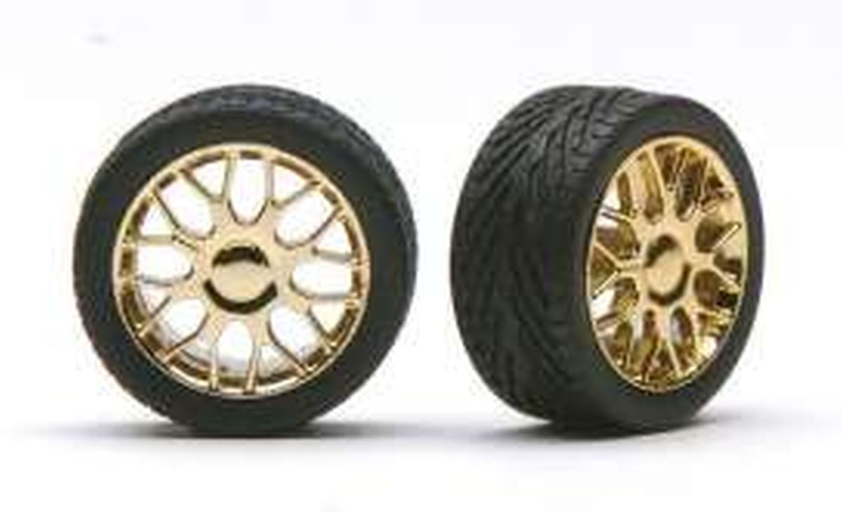 Pegasus Model 1236 BEEMERS RIMS W/TIRES GOLD