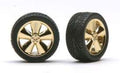 Pegasus Model 1240 PHAT BOYZ RIMS W/TIRES GOLD