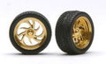 Pegasus Model 1248 DIABLOS RIMS W/TIRES GOLD