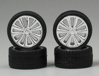 Pegasus Model 1250 BELLAS RIMS W/TIRES CHROME